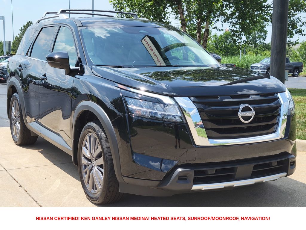 Super Black 2023 Nissan Pathfinder SUV / Crossover All-Wheel Drive 9-Speed Automatic