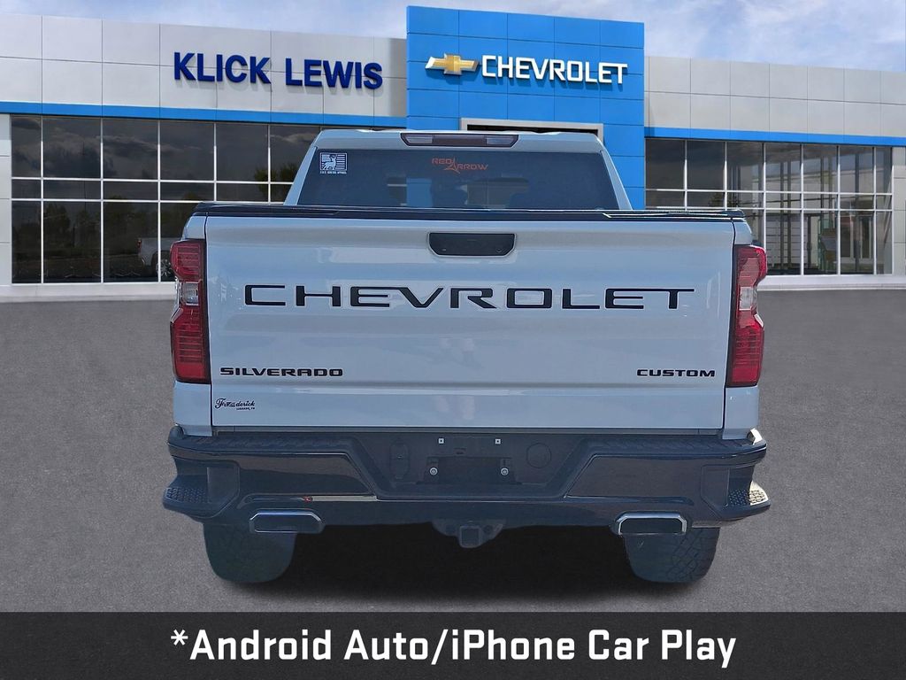 2022 Chevrolet Silverado 1500 Custom Trail Boss White at Carlisle Cadillac Buick GMC