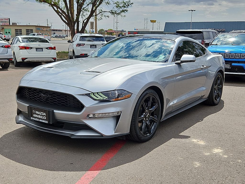 Silver Metallic 2020 Ford Mustang Coupe Rear-Wheel Drive Automatic