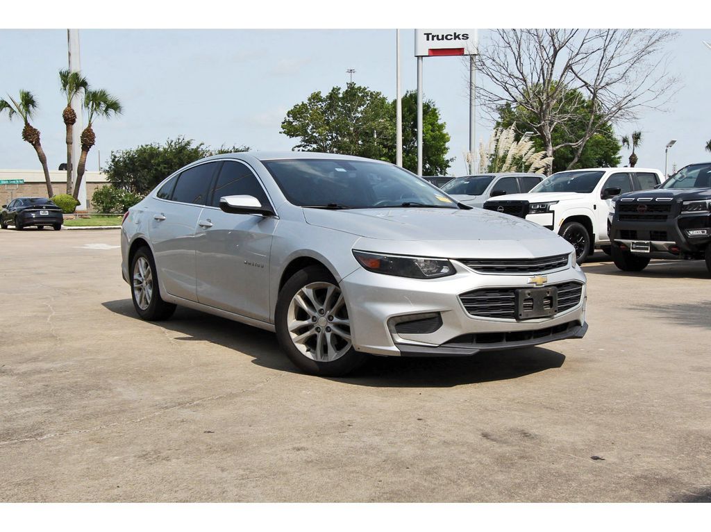 2018 Chevrolet Malibu LT Silver at Gullo Toyota