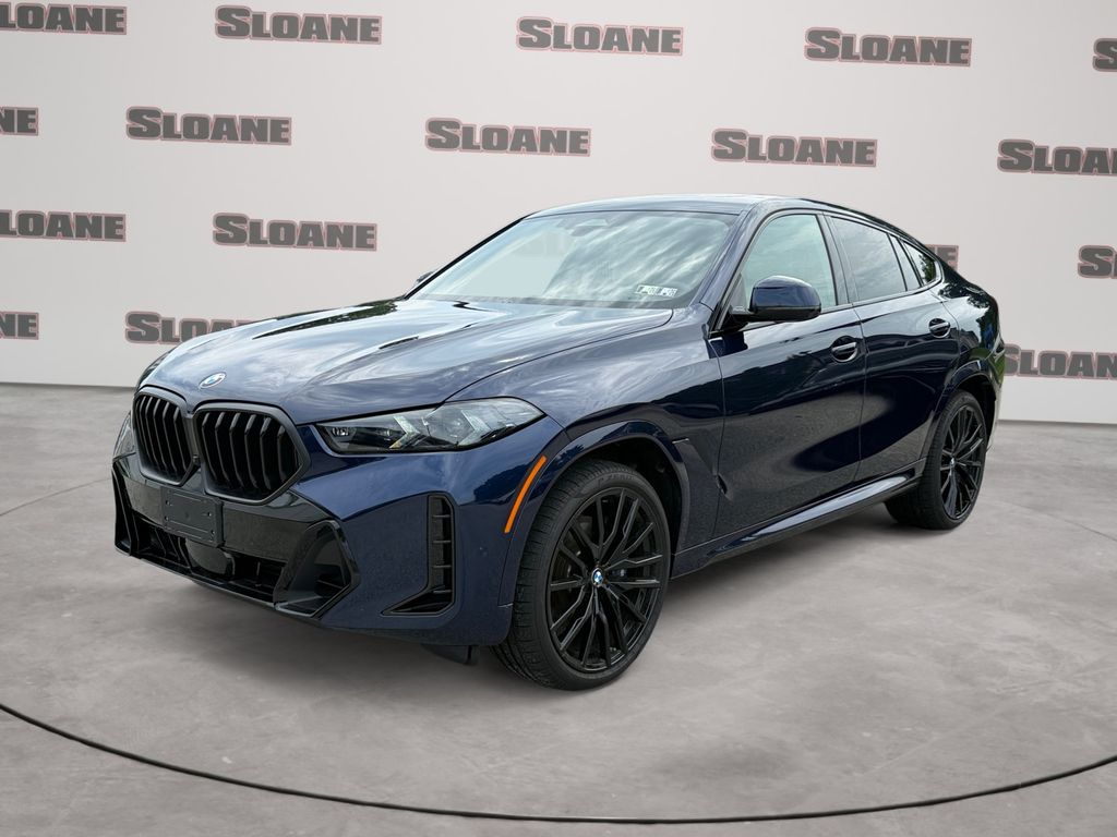 Tanzanite Blue II Metallic 2026 BMW X6 SUV / Crossover All-Wheel Drive 8-Speed Automatic