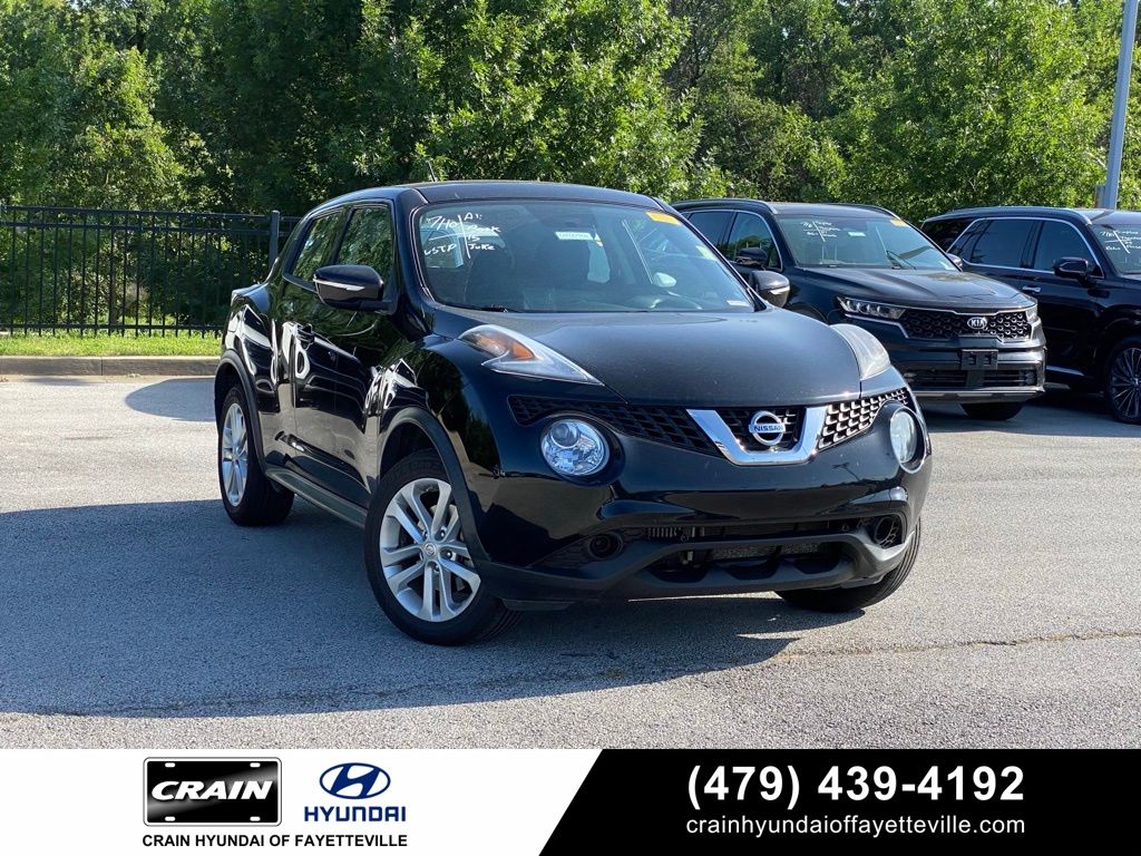 Super Black 2015 Nissan Juke SUV / Crossover Front-Wheel Drive Continuously Variable Transmission