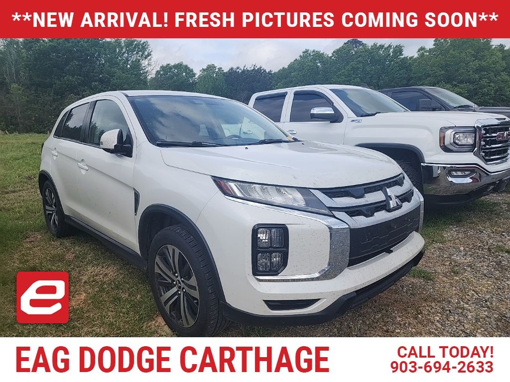 Pearl White 2020 Mitsubishi Outlander Sport SE AWC SUV / Crossover All-Wheel Drive Continuously Variable Transmission