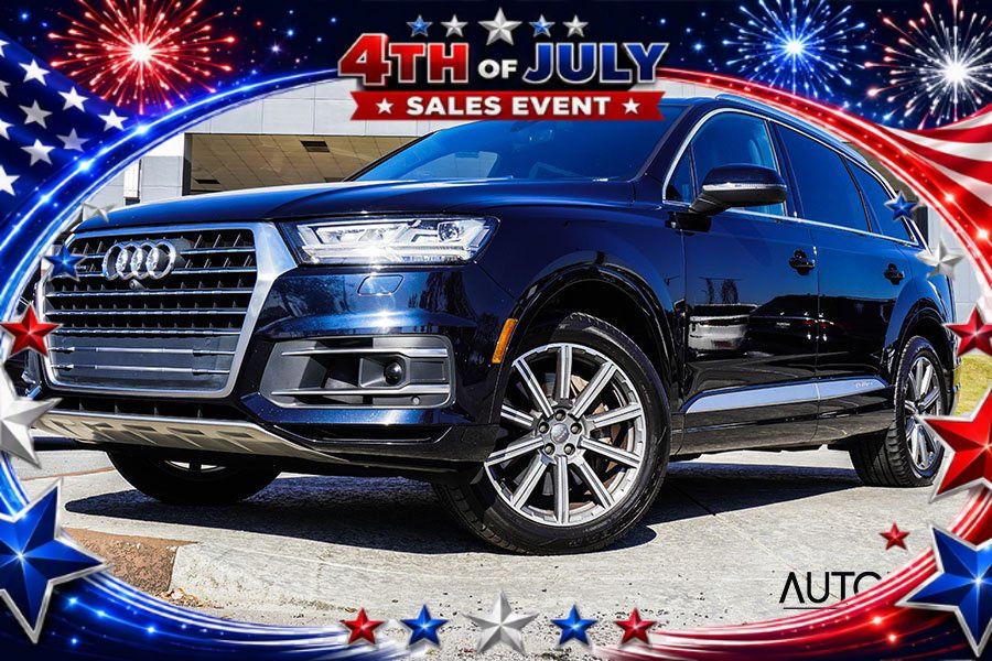 Ink Blue Metallic 2018 Audi Q7 SUV / Crossover  8-Speed Automatic