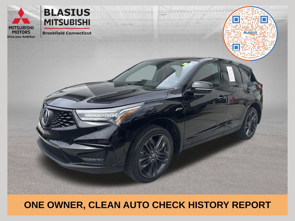 Majestic Black Pearl 2021 Acura RDX SUV / Crossover All-Wheel Drive Automatic