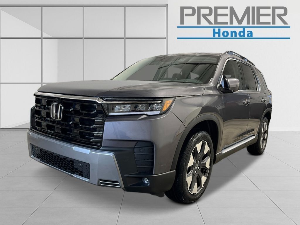 Gray (Modern Steel Metallic) 2026 Honda Pilot SUV / Crossover All-Wheel Drive Automatic