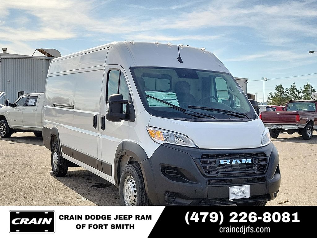 Bright White Clearcoat 2026 RAM ProMaster Van 9-Speed Automatic