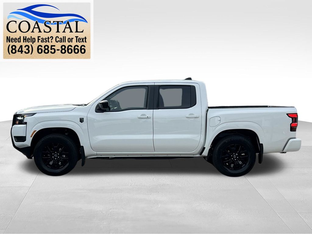 2026 Nissan Frontier SV White at Lugoff Nissan
