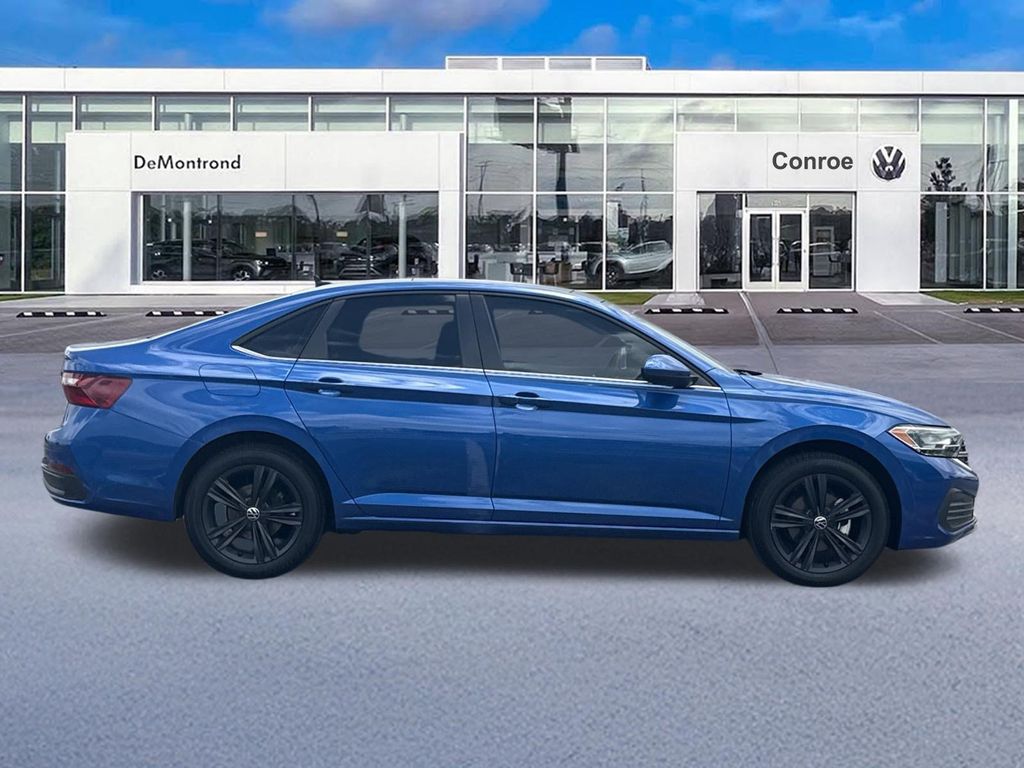 2023 Volkswagen Jetta 1.5T SE Blue at Shottenkirk Kia Fort Bend