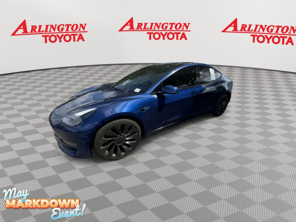Used 2021 Tesla Model 3 Base with VIN 5YJ3E1ECXMF088084 for sale in Jacksonville, FL