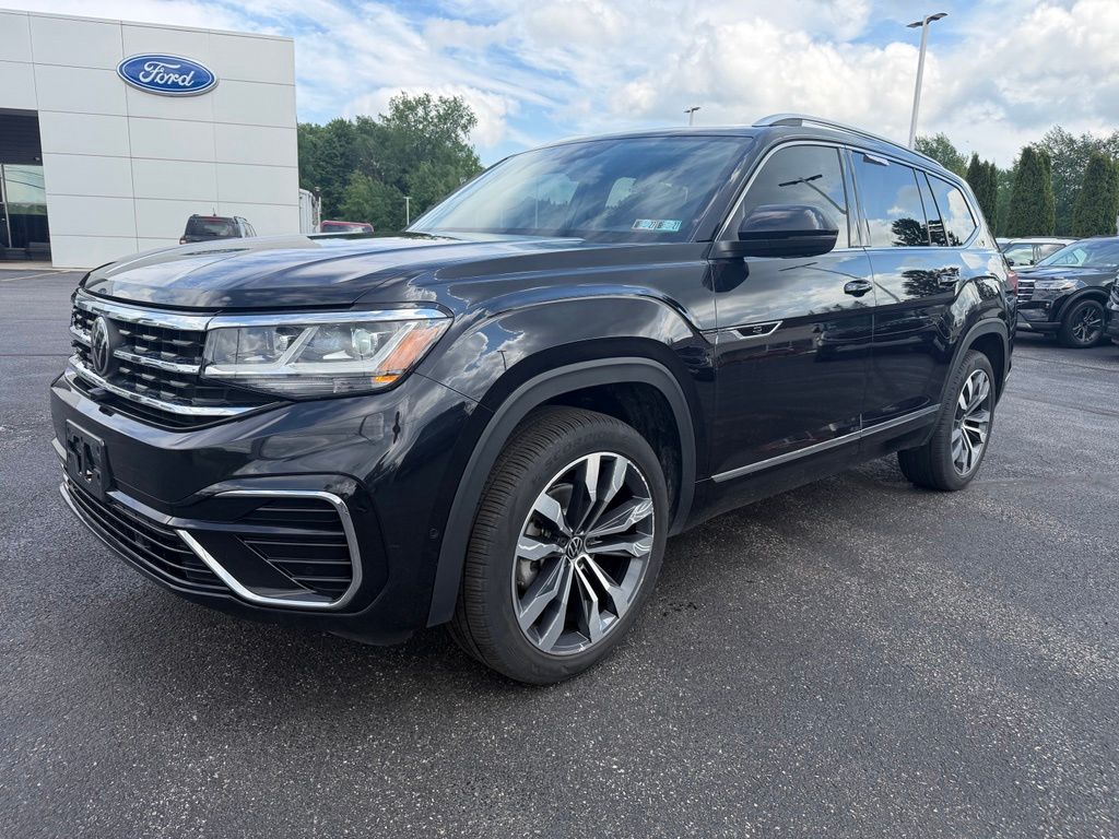 2023 Volkswagen Atlas 3.6L V6 SEL Premium R-Line Black at Klick Lewis Buick Chevrolet