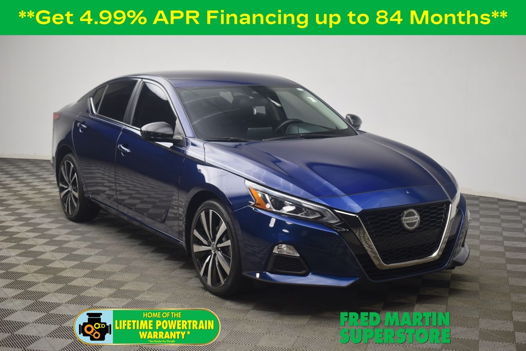 Deep Blue Pearl 2021 Nissan Altima Sedan All-Wheel Drive Continuously Variable Transmission