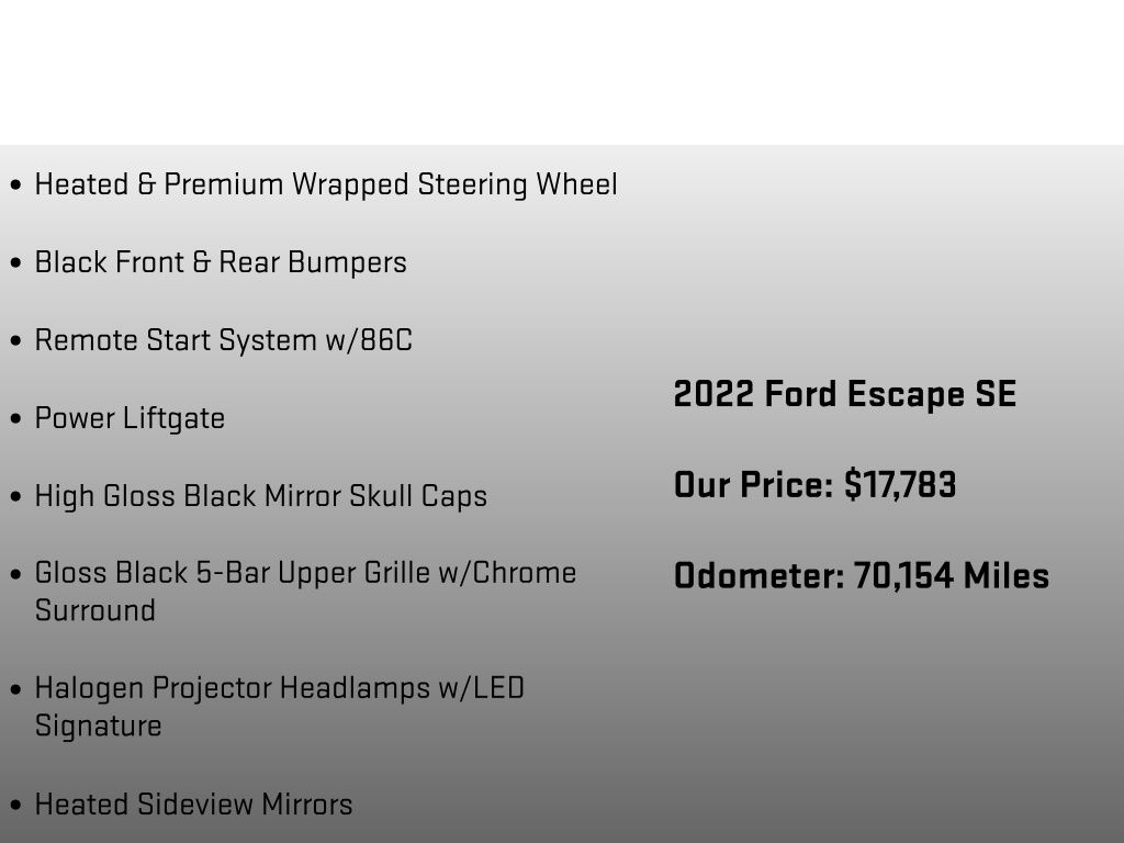 2022 Ford Escape SE Red at Phil Fitts Ford