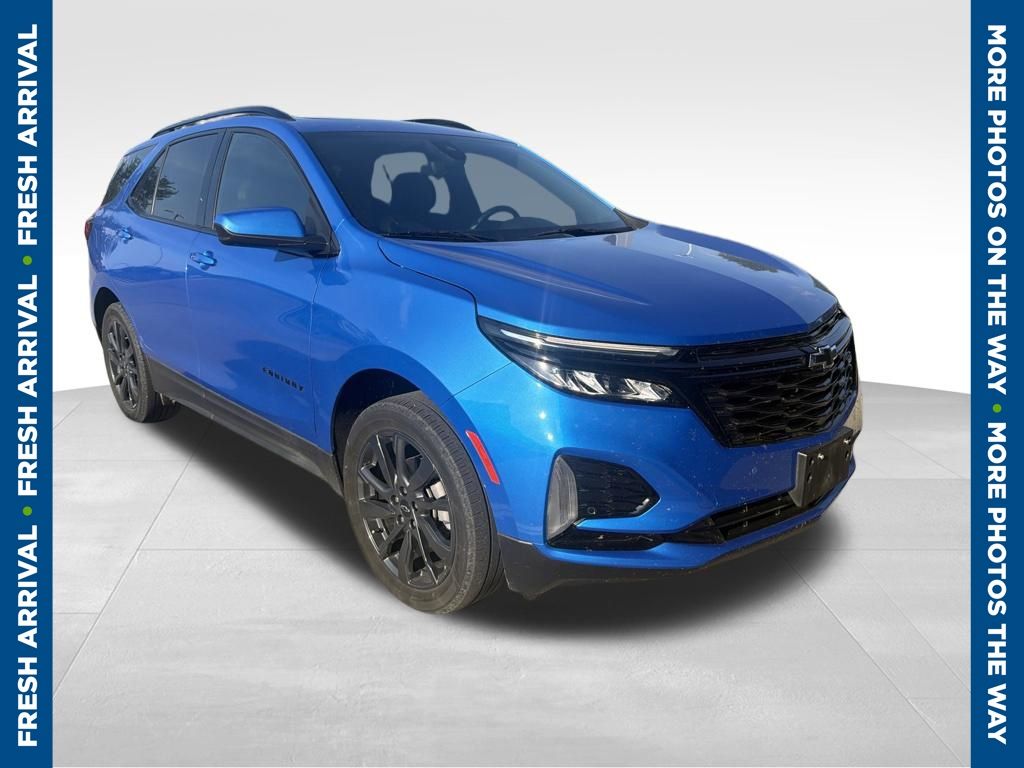 Riptide Blue Metallic 2024 Chevrolet Equinox SUV / Crossover Four-Wheel Drive 6-Speed Automatic Overdrive