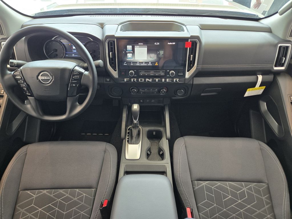 2027 Nissan Frontier SV White at South Houston Nissan