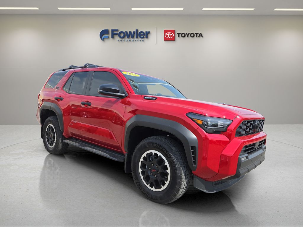 Supersonic Red 2025 Toyota 4Runner TRD Off-Road 4WD SUV / Crossover Four-Wheel Drive 8-Speed Automatic