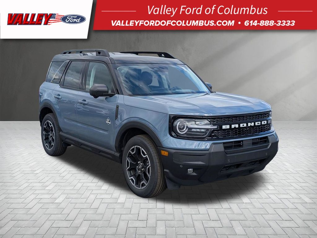 Blue (Azure Gray Metallic) 2025 Ford Bronco Sport SUV / Crossover All-Wheel Drive 8-Speed Automatic
