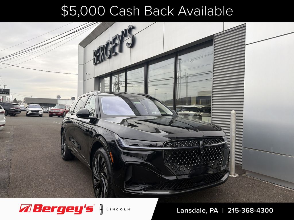 Infinite Black Metallic Clearcoat 2026 Lincoln Nautilus SUV / Crossover All-Wheel Drive Continuously Variable Transmission