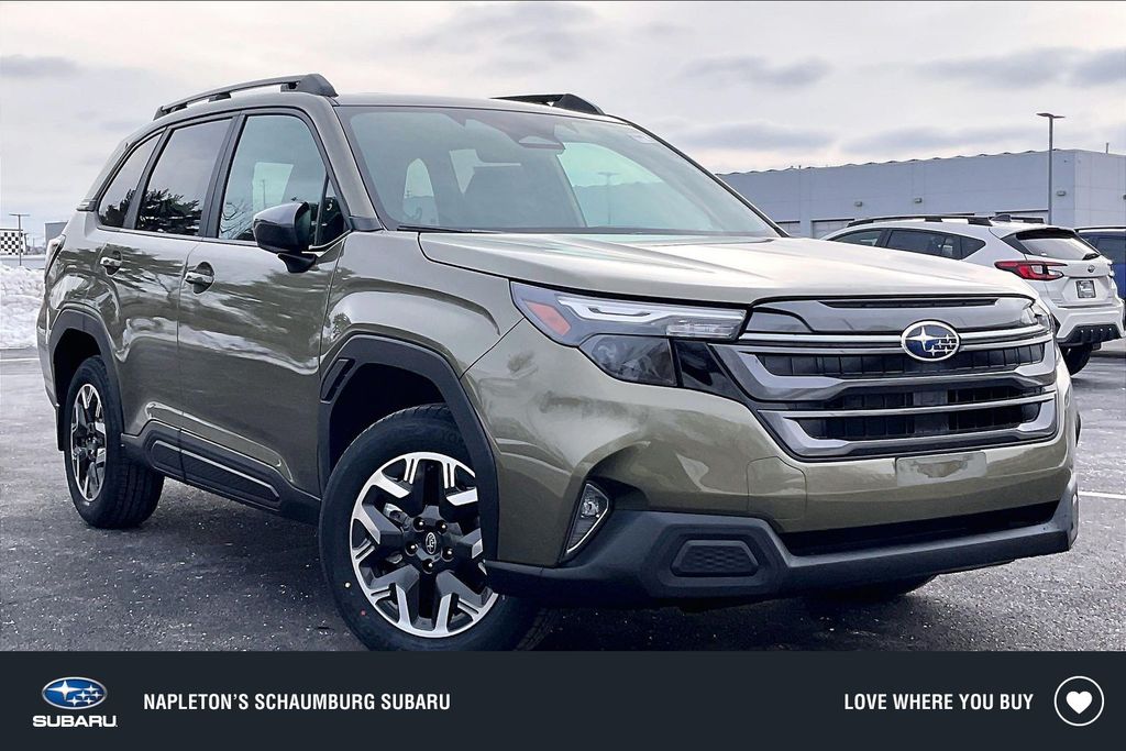 Autumn Green Metallic 2026 Subaru Forester SUV / Crossover All-Wheel Drive Continuously Variable Transmission