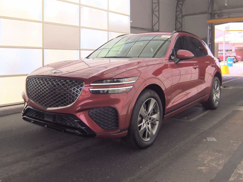 Red 2025 Genesis GV70 SUV / Crossover All-Wheel Drive 8-Speed Automatic