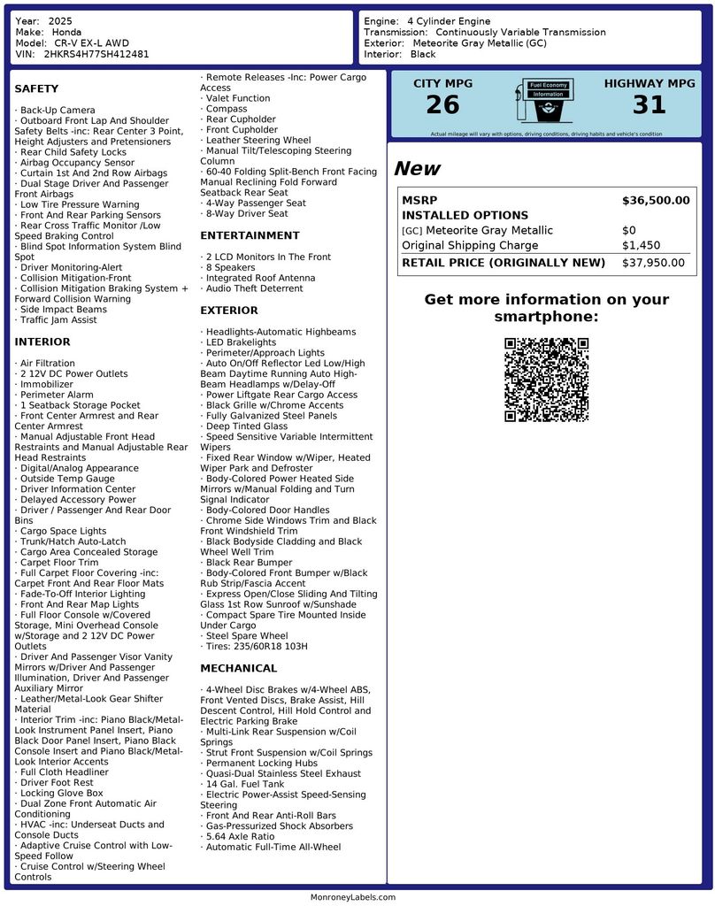 Thumbnail: 2025 Honda CR-V - 21