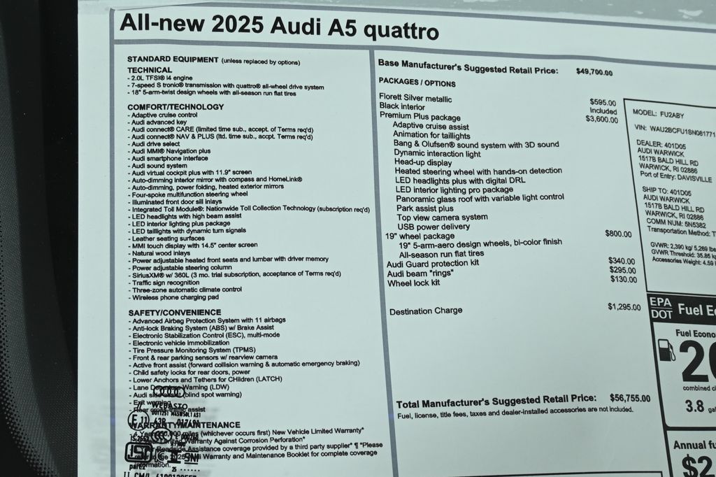 Thumbnail: 2025 Audi A5 - 29