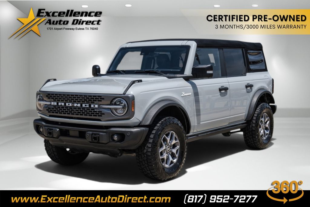 Cactus Gray 2023 Ford Bronco SUV / Crossover Four-Wheel Drive Automatic