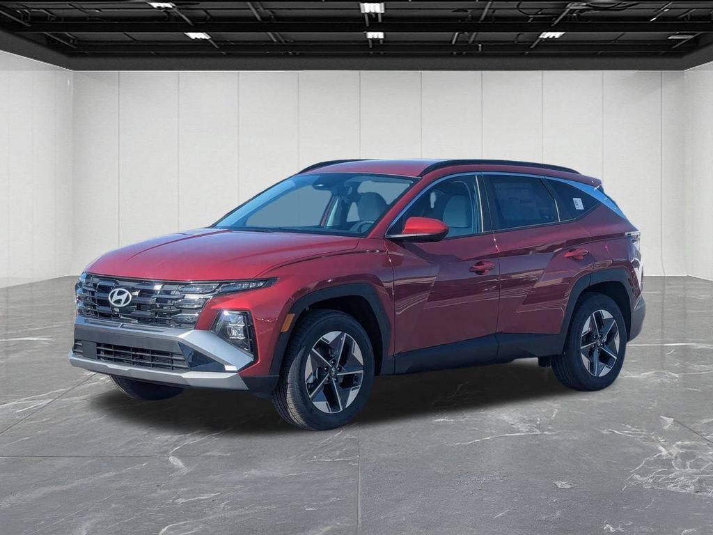 Ultimate Red 2026 Hyundai Tucson SUV / Crossover All-Wheel Drive 8-Speed Automatic