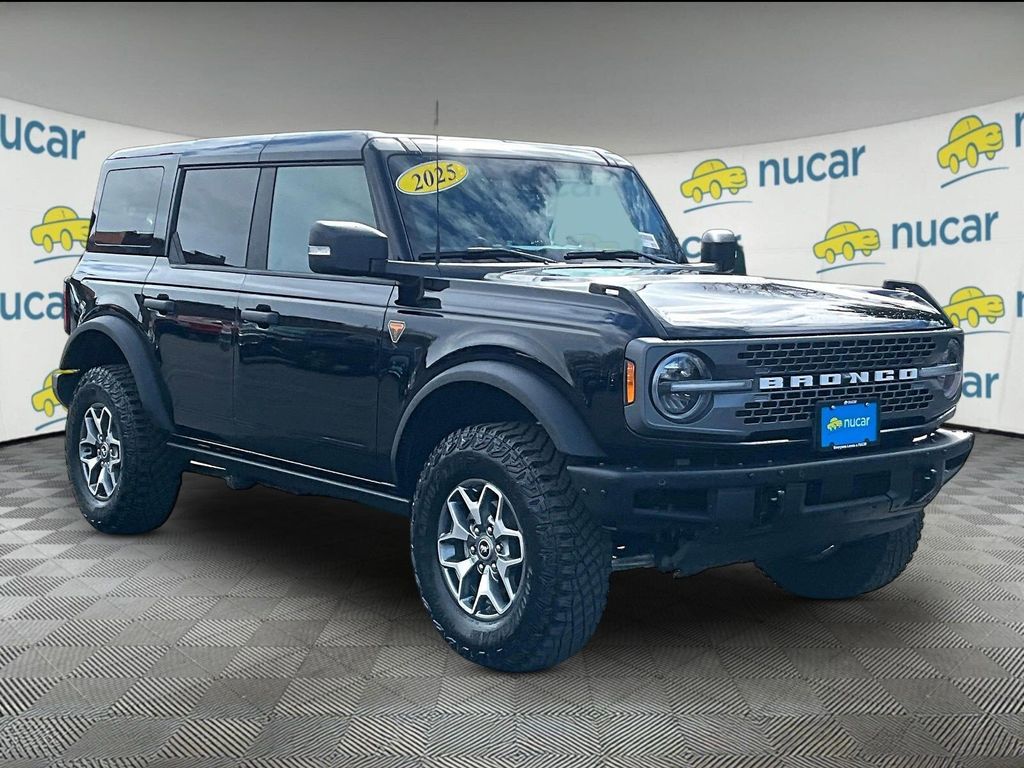 Shadow Black 2025 Ford Bronco Badlands 4-Door 4WD SUV / Crossover Four-Wheel Drive Automatic