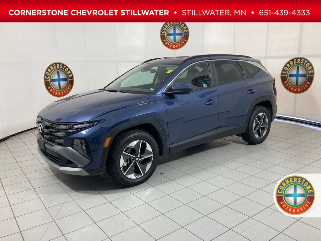 Atlantis Blue 2025 Hyundai Tucson SUV / Crossover All-Wheel Drive 8-Speed Automatic