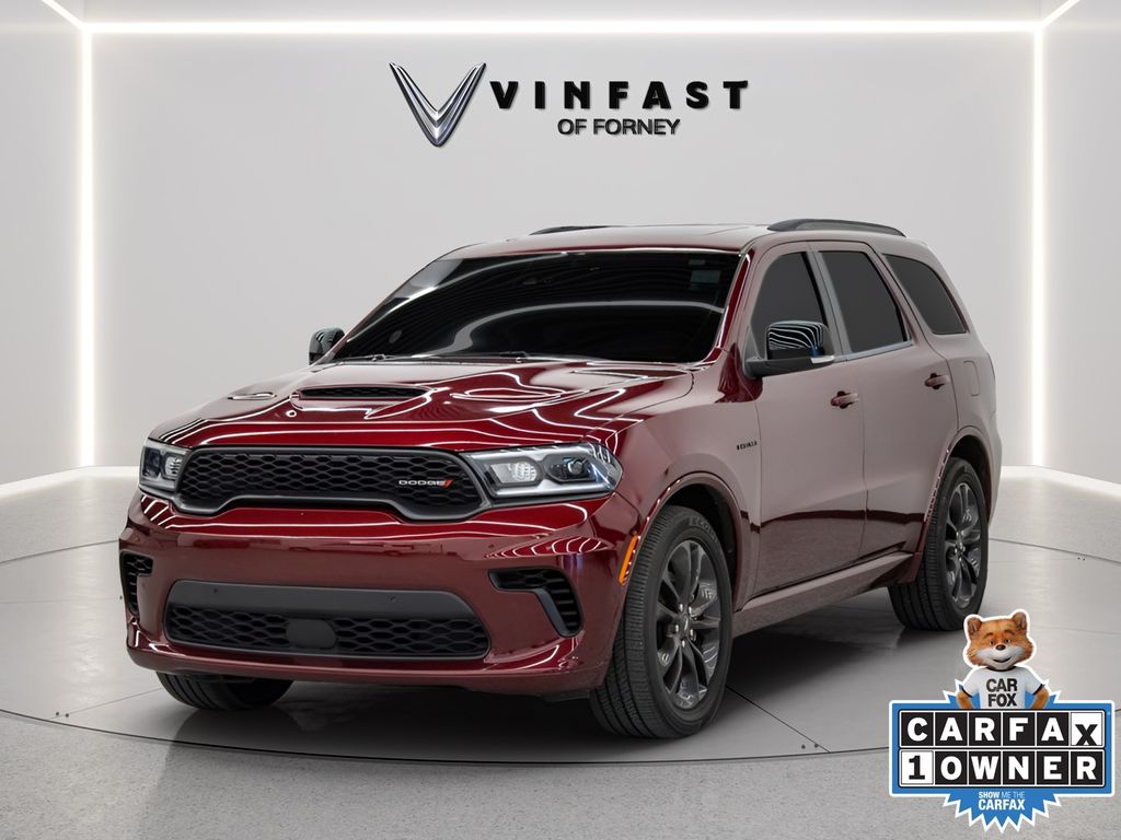 Octane Red Pearlcoat 2024 Dodge Durango R/T Plus AWD SUV / Crossover All-Wheel Drive 8-Speed Automatic