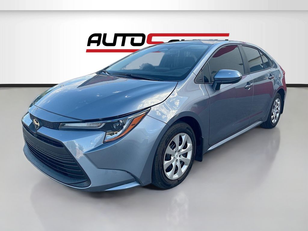 Used 2025 Blue Toyota LE image 3