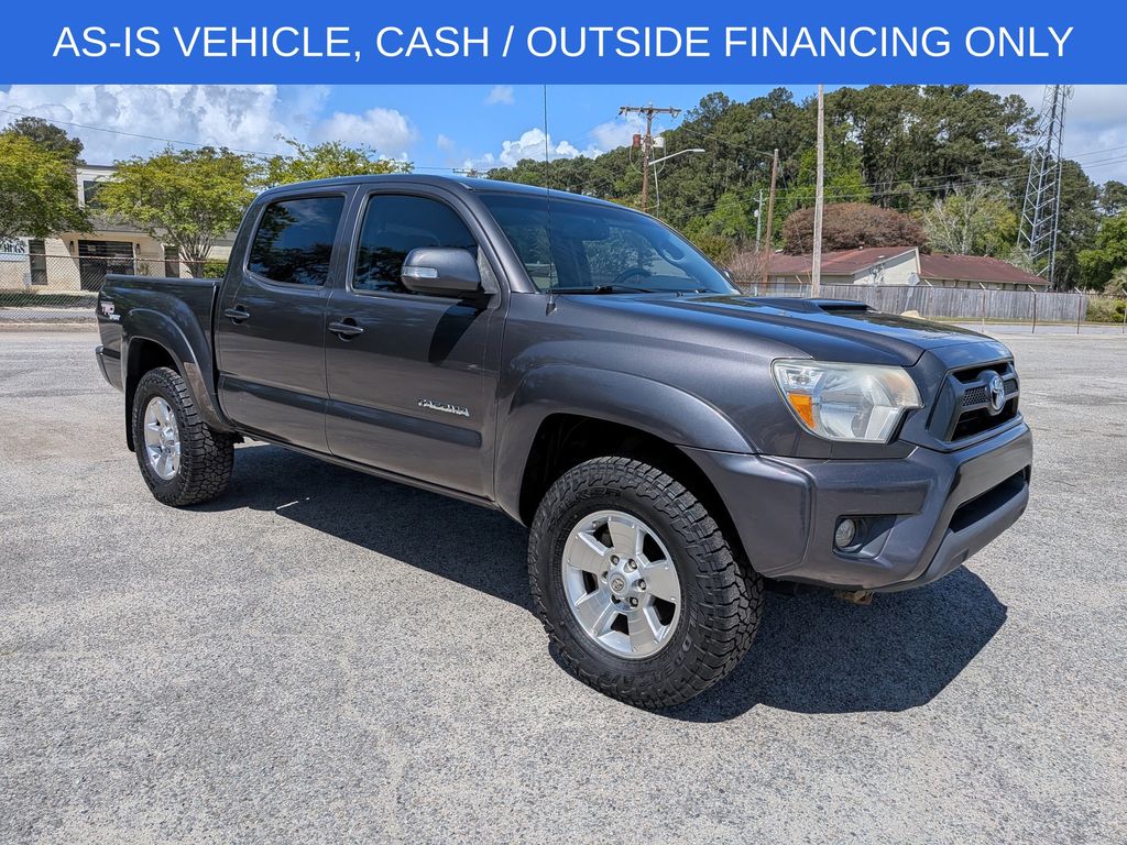 Magnetic Gray Metallic 2012 Toyota Tacoma Double Cab SB V6 4WD Pickup Truck Four-Wheel Drive 5-Speed Automatic Overdrive