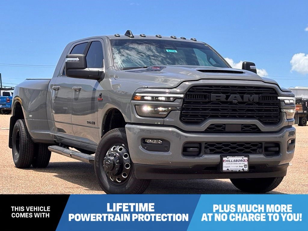 Ceramic Gray Clearcoat 2026 RAM 3500 Pickup Truck Four-Wheel Drive 8-Speed Automatic
