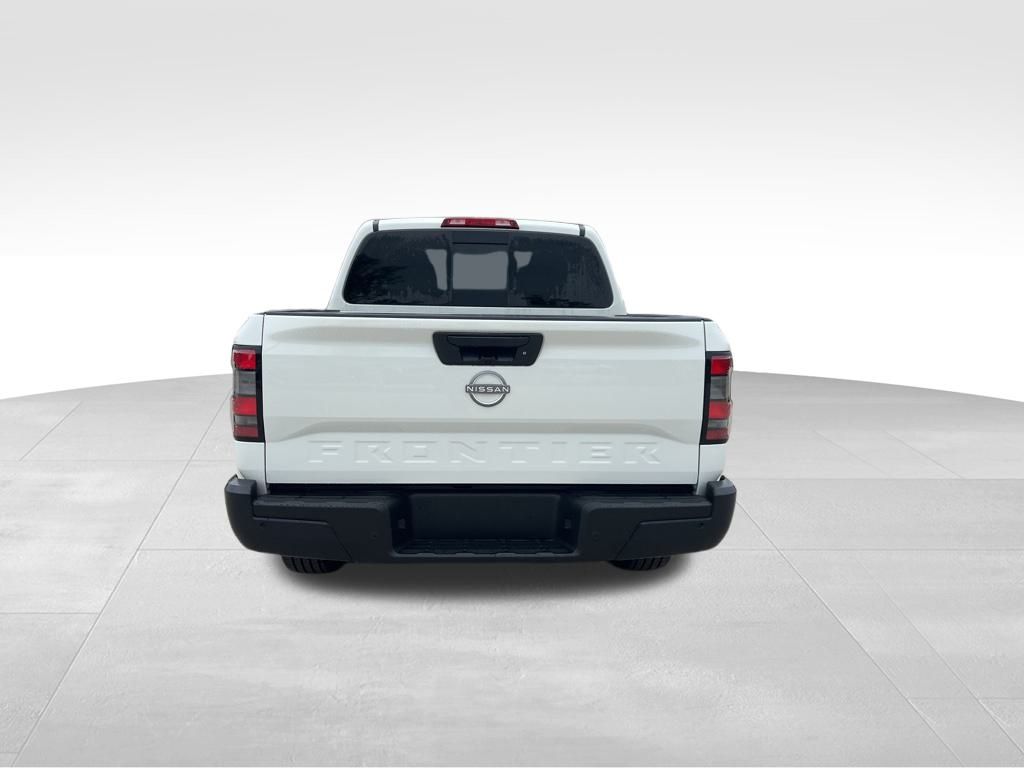 2025 Glacier White Nissan Frontier S RWD Truck