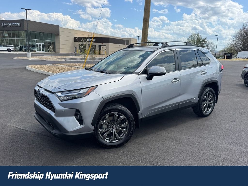 Silver 2024 Toyota RAV4 Hybrid XLE Premium AWD SUV / Crossover All-Wheel Drive Continuously Variable Transmission