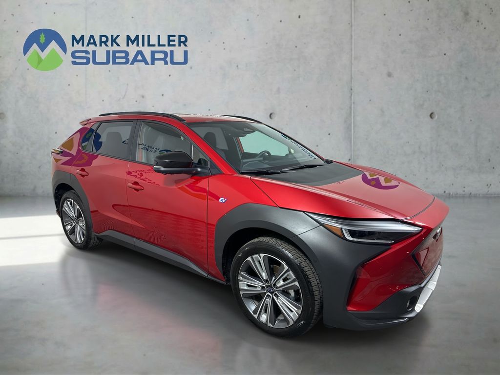 Elemental Red Pearl 2023 Subaru Solterra Limited AWD SUV / Crossover All-Wheel Drive 1-Speed Automatic