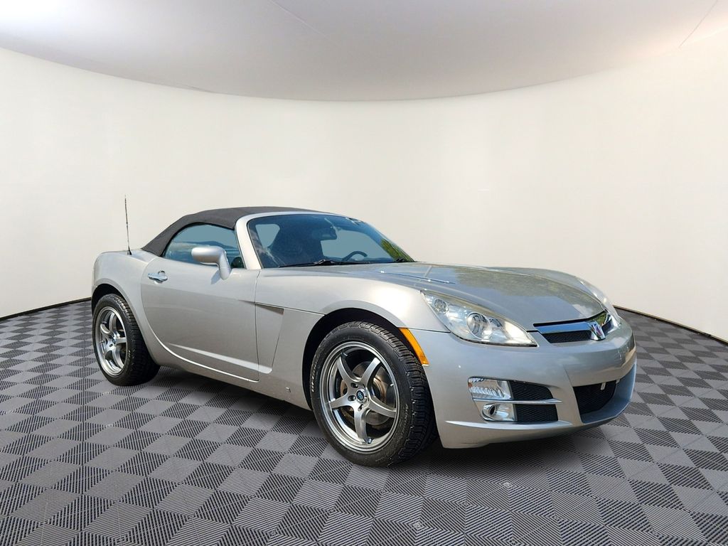 Silver Pearl 2008 Saturn Sky Roadster Convertible Rear-Wheel Drive 5-Speed Manual