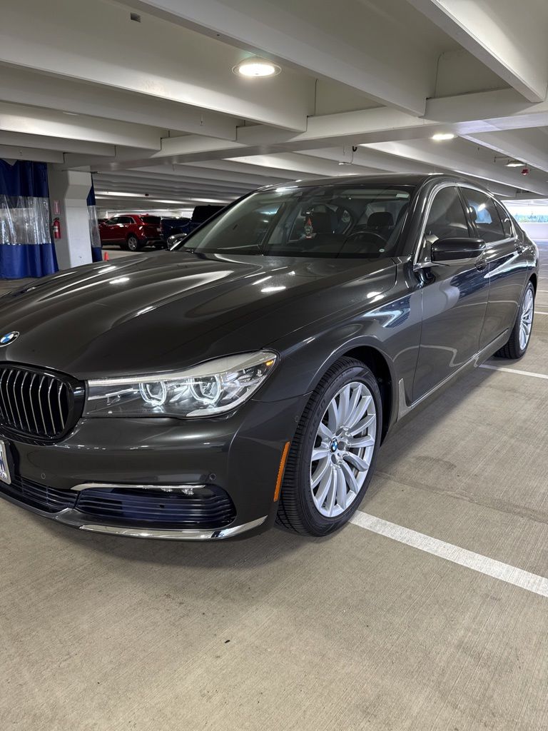 Gray (Dark Graphite) 2017 BMW 7 Series 740i xDrive AWD Sedan All-Wheel Drive 8-Speed Automatic