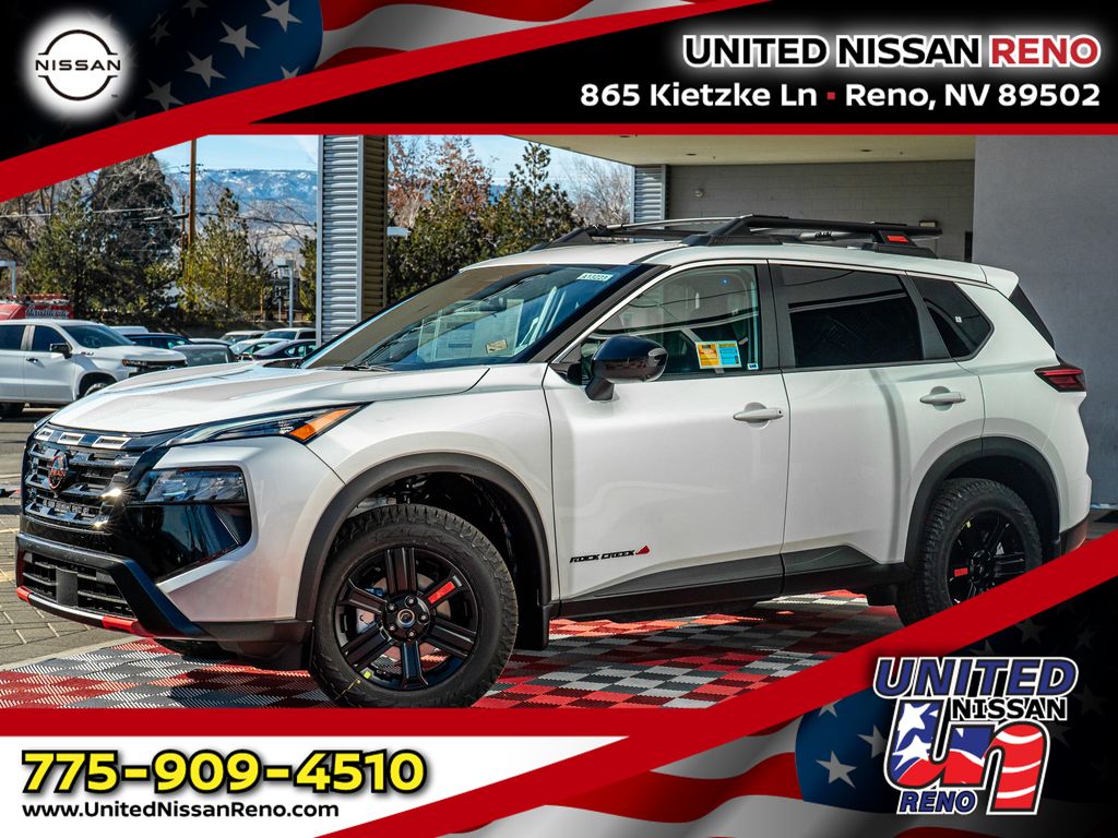 Everest White Pearl Tricoat 2026 Nissan Rogue SUV / Crossover All-Wheel Drive Continuously Variable Transmission