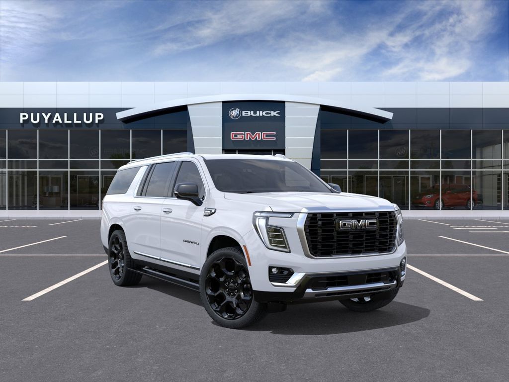 Glacier White Tricoat 2026 GMC Yukon XL SUV / Crossover Four-Wheel Drive 