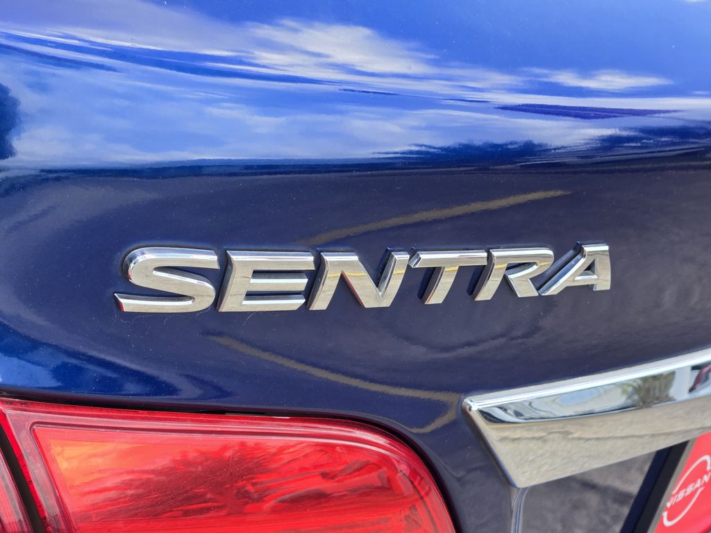 2017 Nissan Sentra S Blue at Durrett Motor Company
