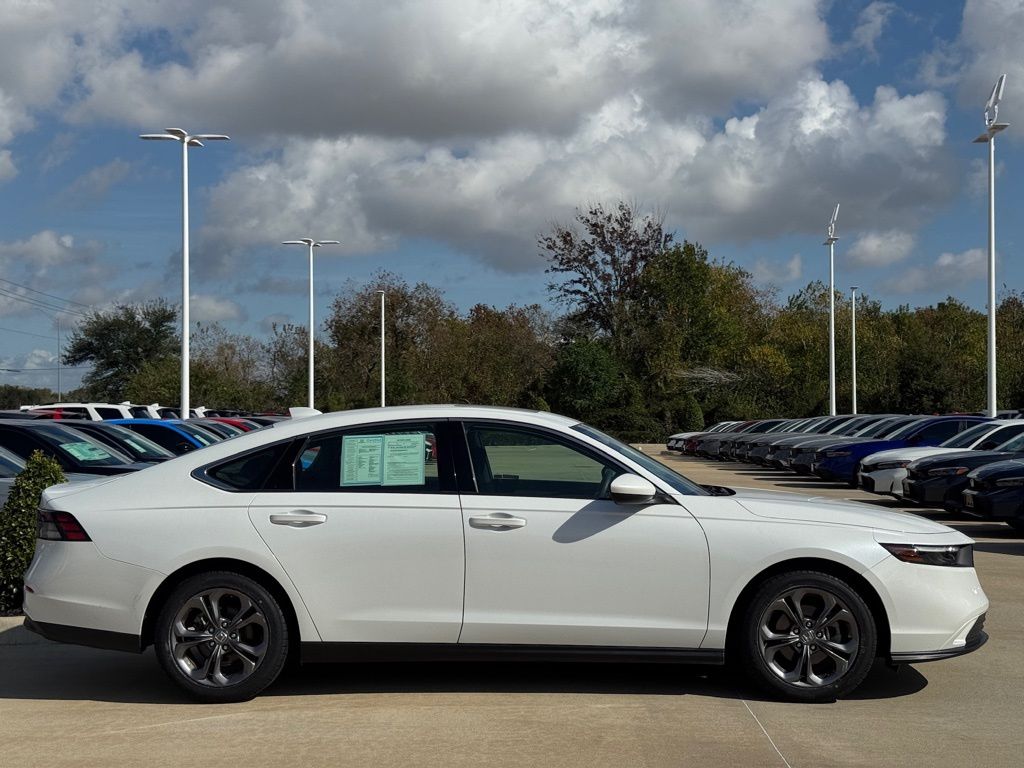 2023 Honda Accord EX White at Mac Haik CDJR North Houston
