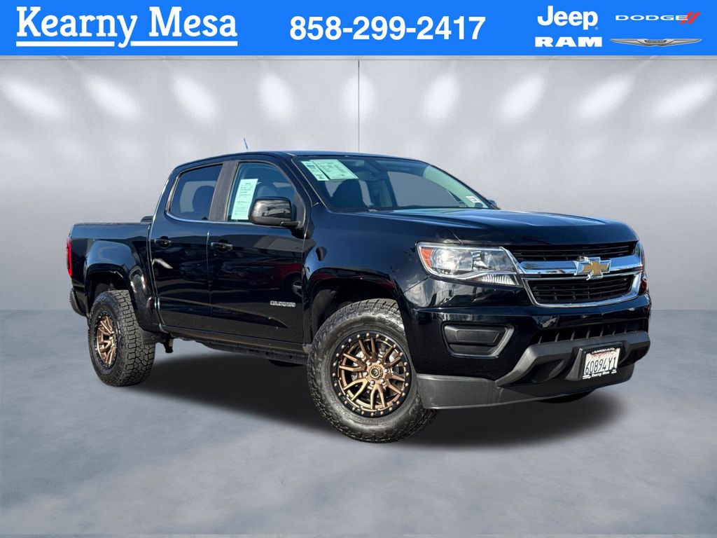 Black 2016 Chevrolet Colorado Pickup Truck 4X2 6-Speed Automatic