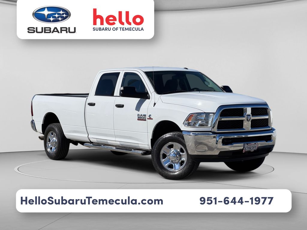 Bright White Clearcoat 2016 RAM 3500 Pickup Truck Four-Wheel Drive 6-Speed Automatic