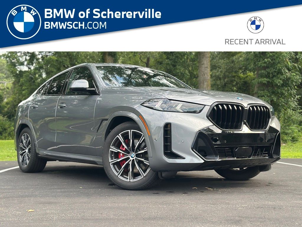 Gray (Skyscraper Grey Metallic) 2026 BMW X6 SUV / Crossover All-Wheel Drive 8-Speed Automatic