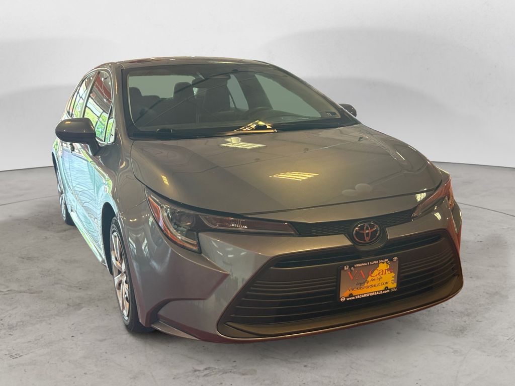 Blue 2024 Toyota Corolla Sedan Front-Wheel Drive Continuously Variable Transmission