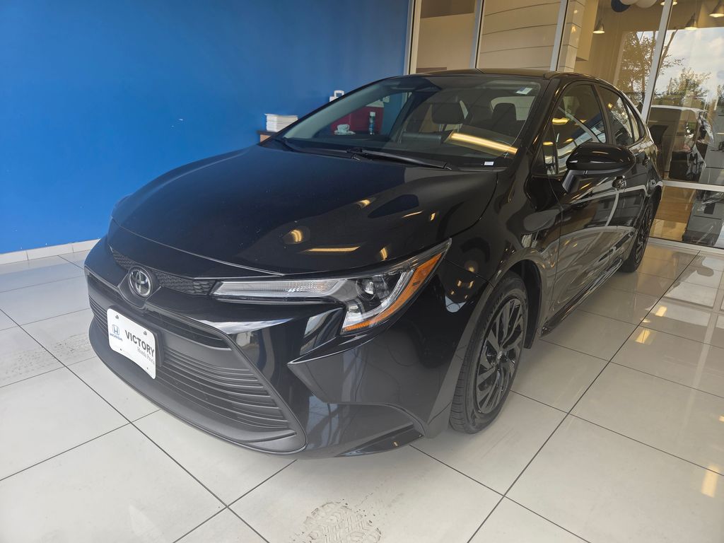 Midnight Black Metallic 2024 Toyota Corolla Sedan Front-Wheel Drive Continuously Variable Transmission