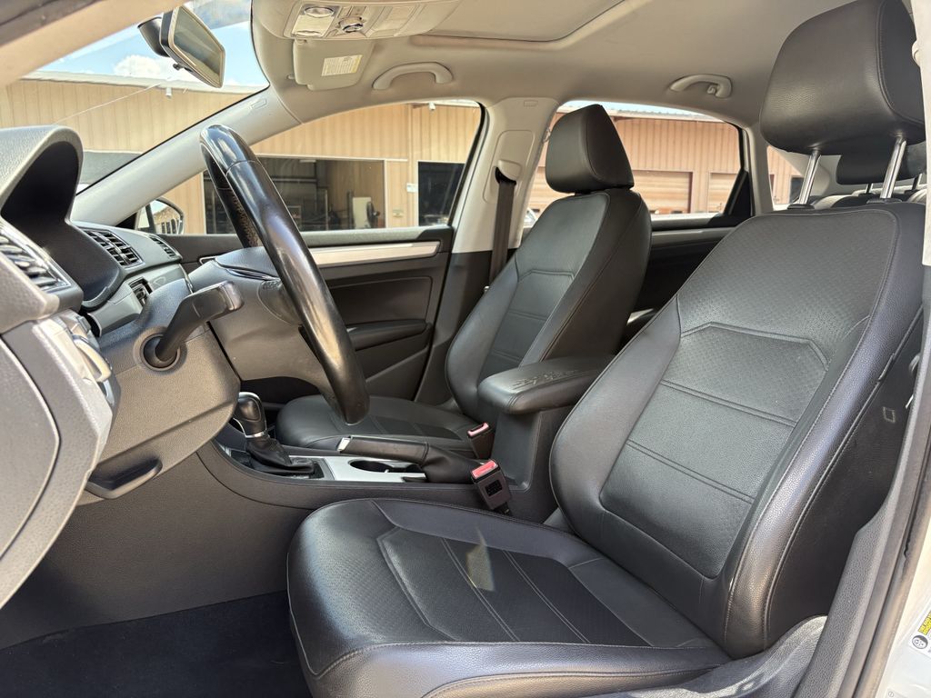 2019 Volkswagen Passat 2.0T Wolfsburg White at Joe Myers Mazda Kia