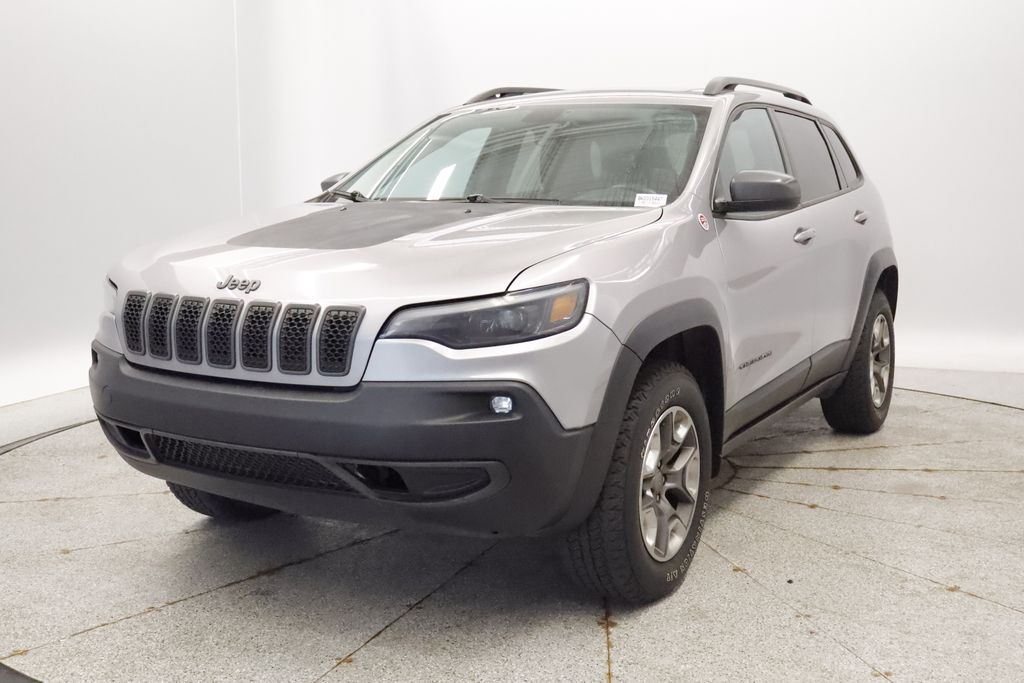 Billet Silver Metallic Clearcoat 2019 Jeep Cherokee Trailhawk 4WD SUV / Crossover Four-Wheel Drive 9-Speed Automatic